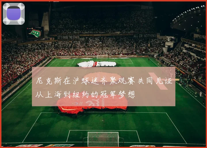 尼克斯在沪球迷齐聚观赛共同见证从上海到纽约的冠军梦想
